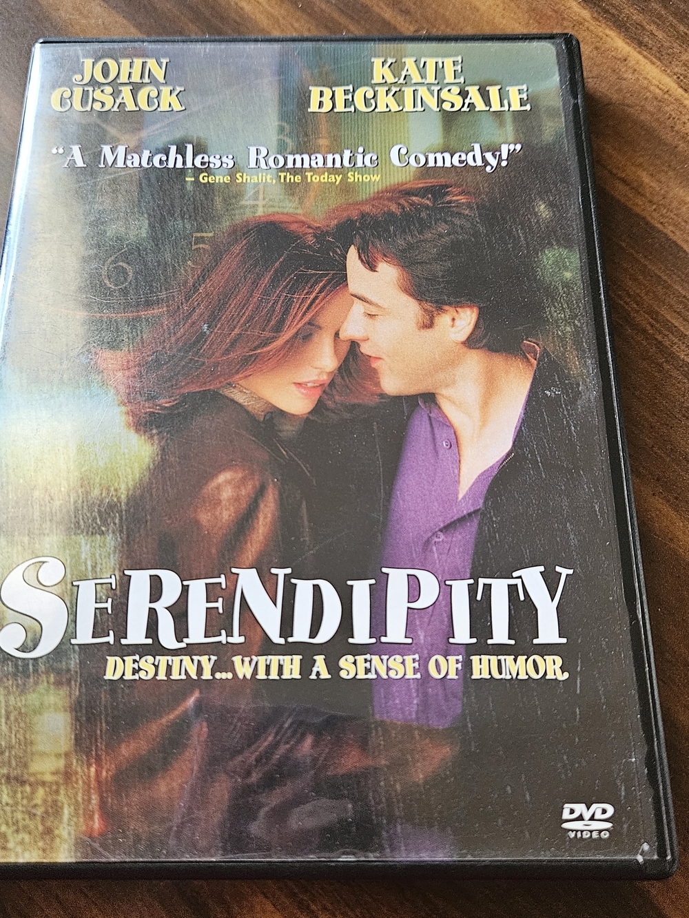 Serendipity DVD Movie John Cusack & Kate Beckinsale Purple Cover